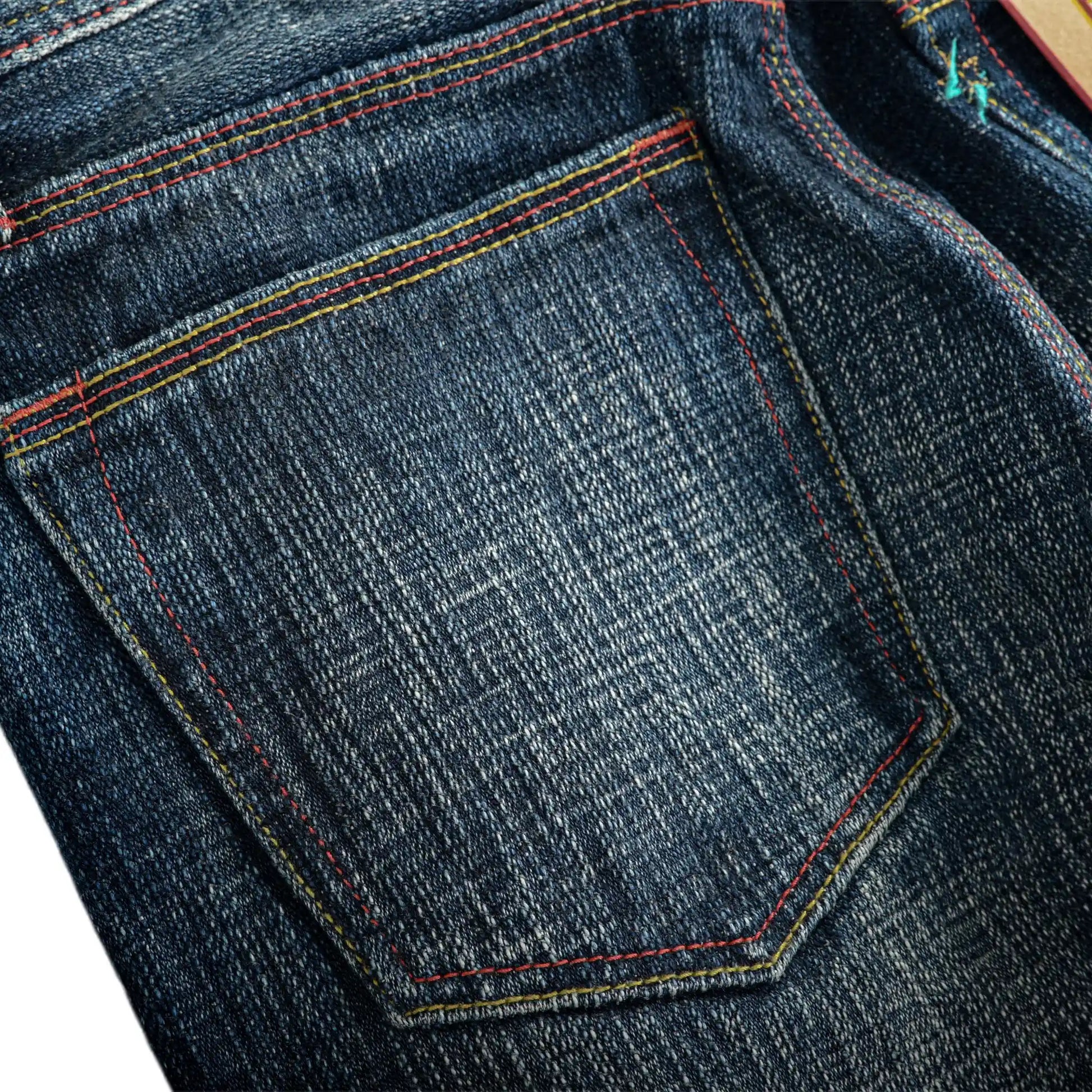 22oz Handspun Slub Deep Indigo Selvedge Jeans