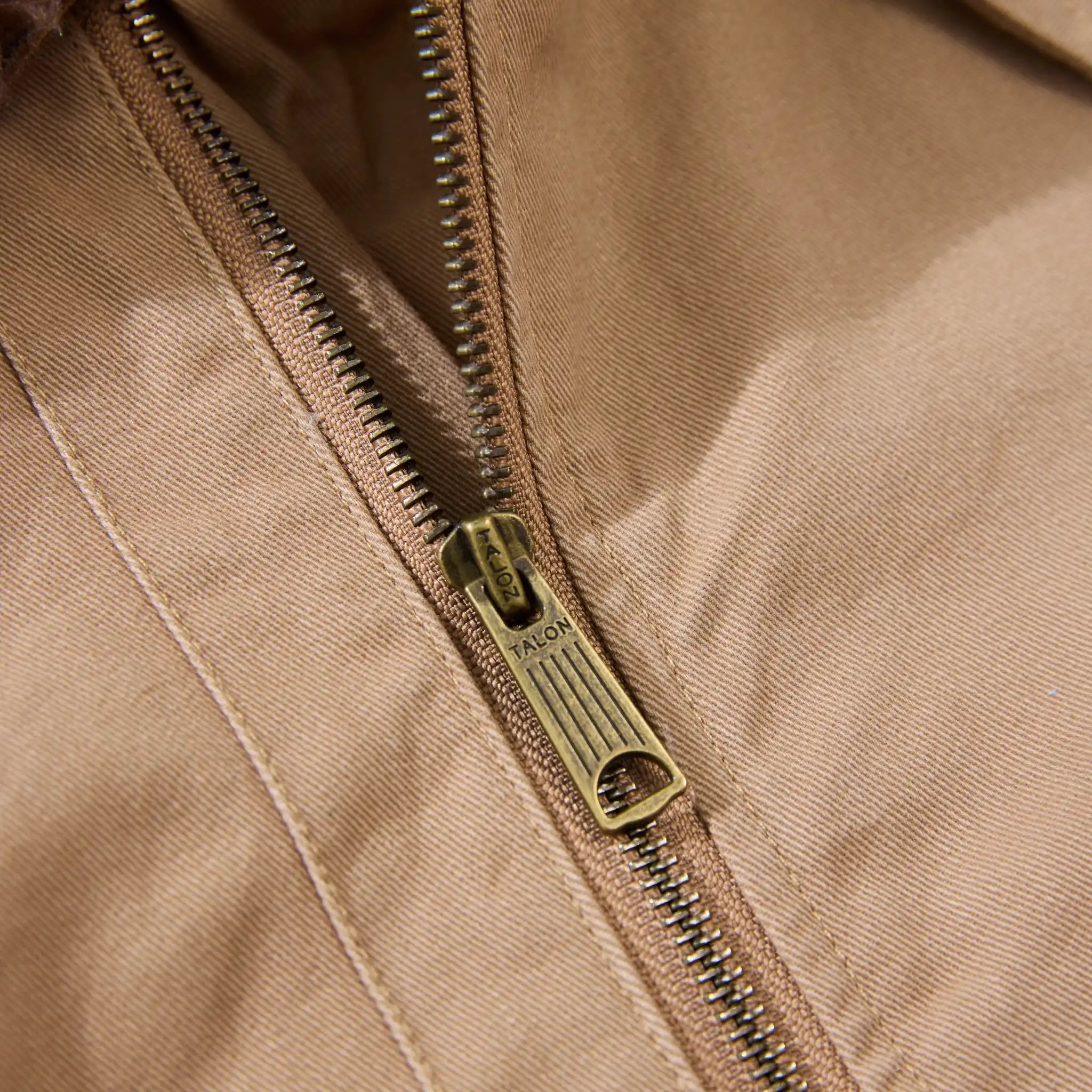 Jungle Cloth Flight Jacket with Shearling Collar
