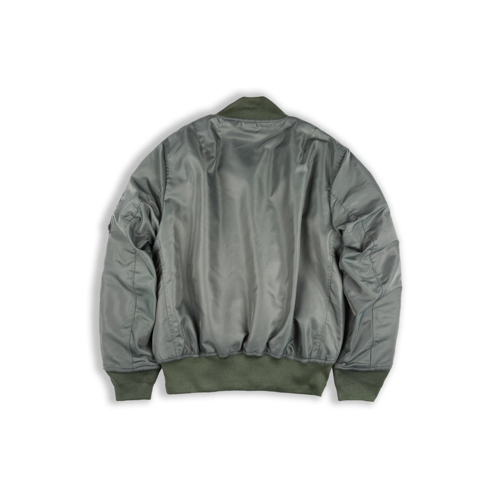 1950s Heritage MA-1 Bomber Jacket – Wool-Blend Lined Nylon