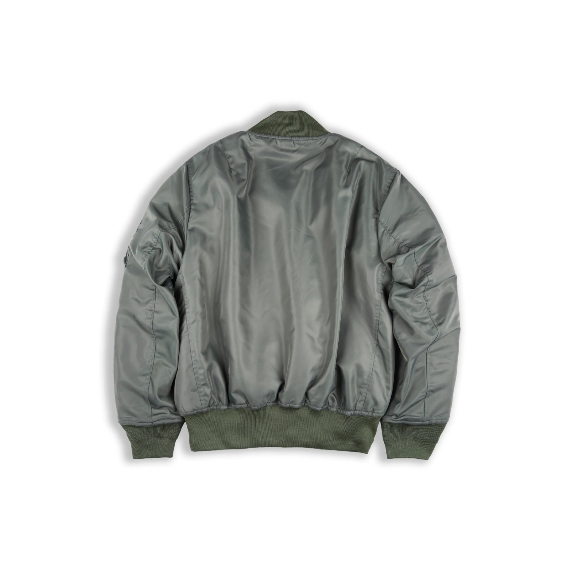 1950s Heritage MA-1 Bomber Jacket – Wool-Blend Lined Nylon