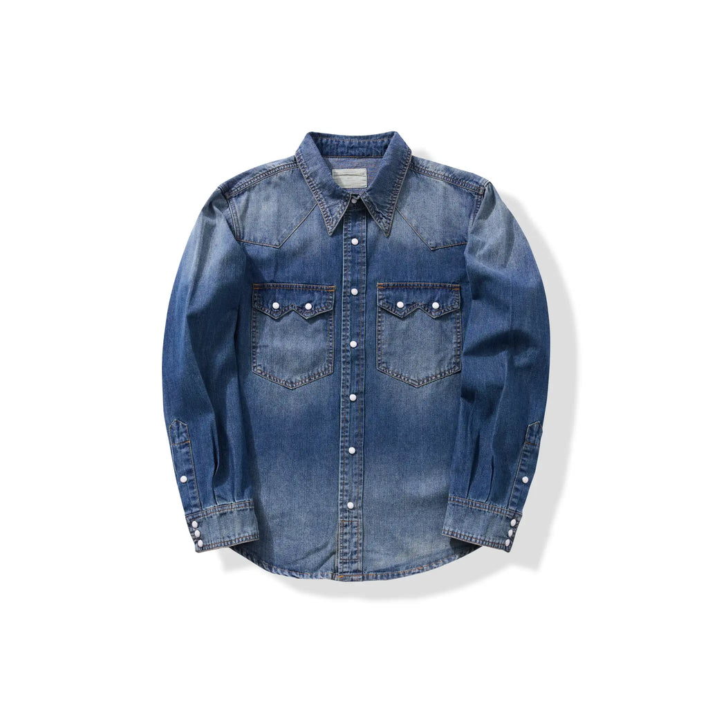 Light Weight 7oz Classic Western Denim Shirt