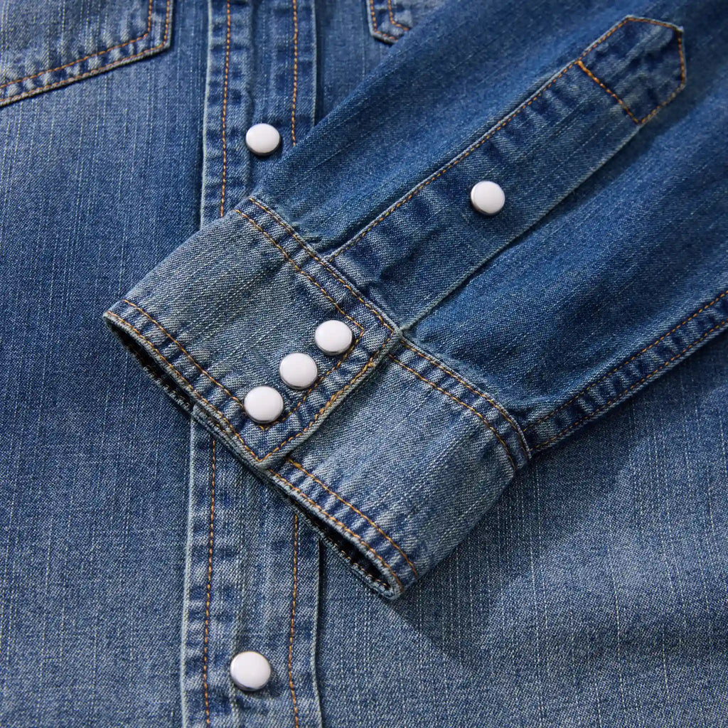 Light Weight 7oz Classic Western Denim Shirt