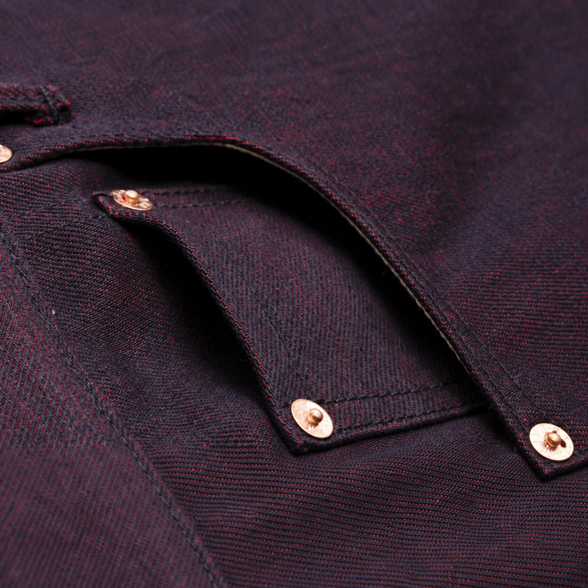 Vintage Blaue Slim Straight Fit Selvedge Jeans mit verblasster Waschung