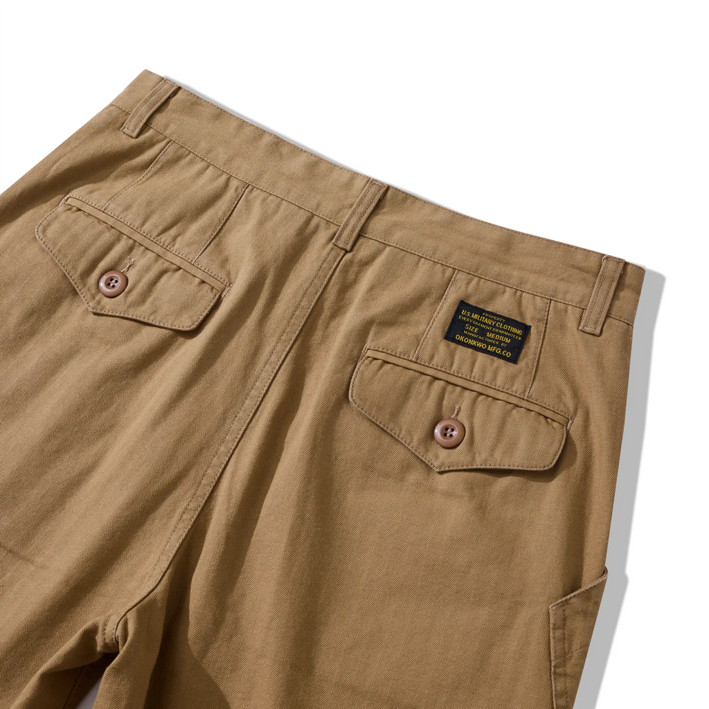 1940s Inspired HBT N-1D Military Shorts