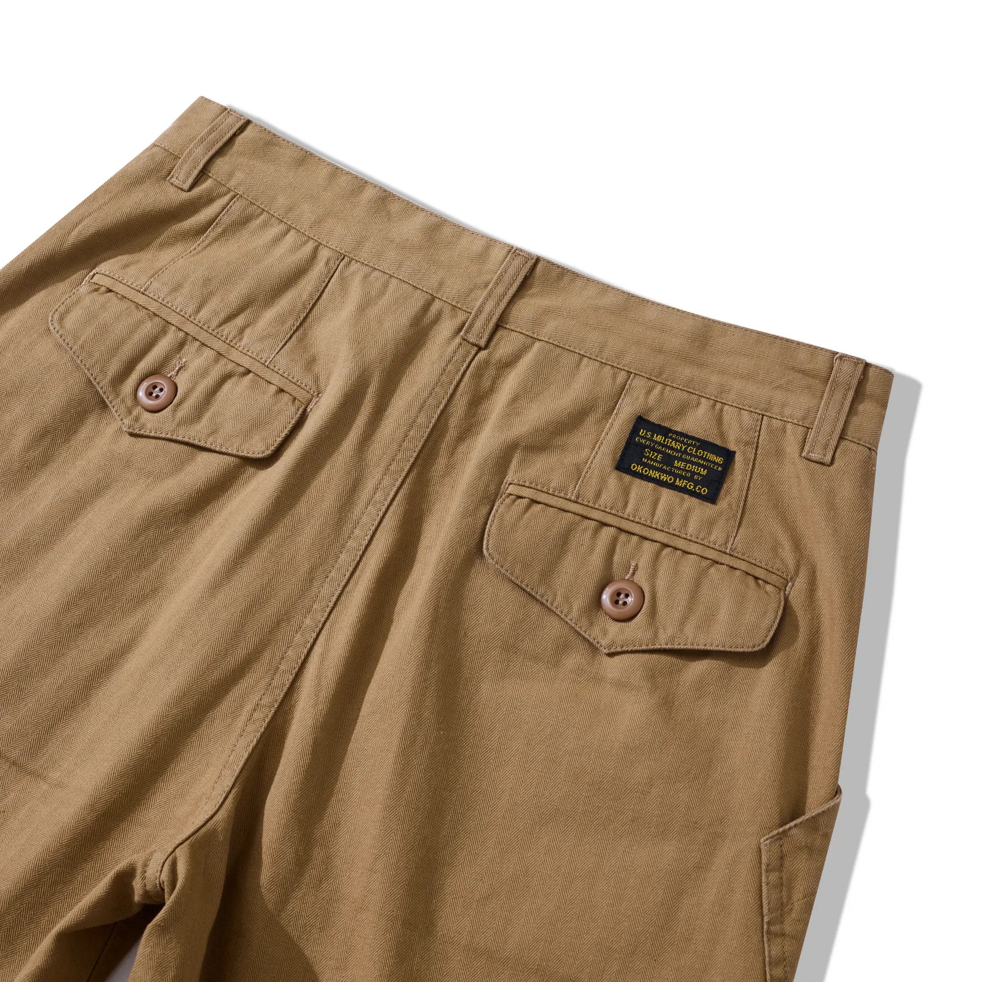 1940s Inspired HBT N-1D Military Shorts