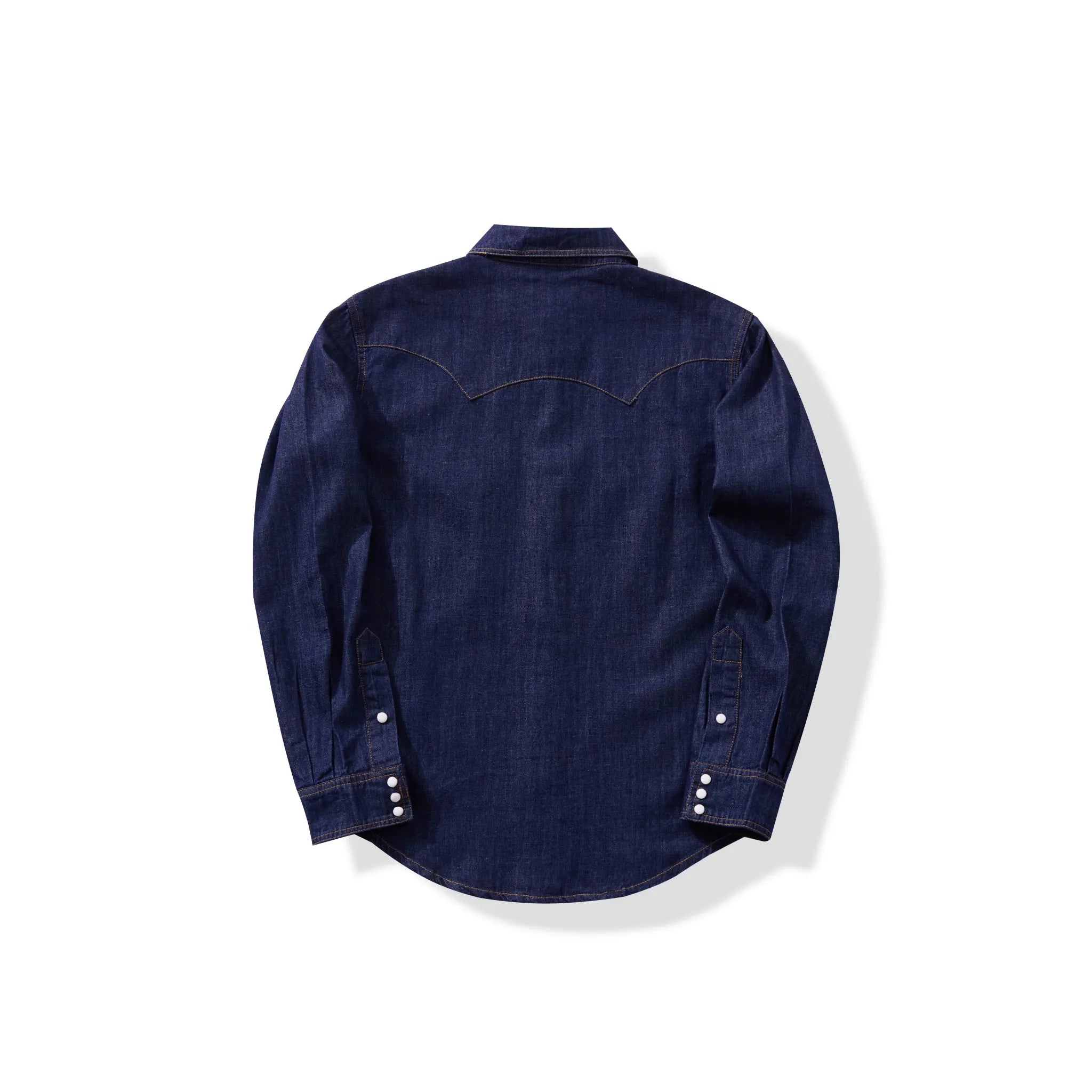 Chemise en denim western classique légère de 7 oz