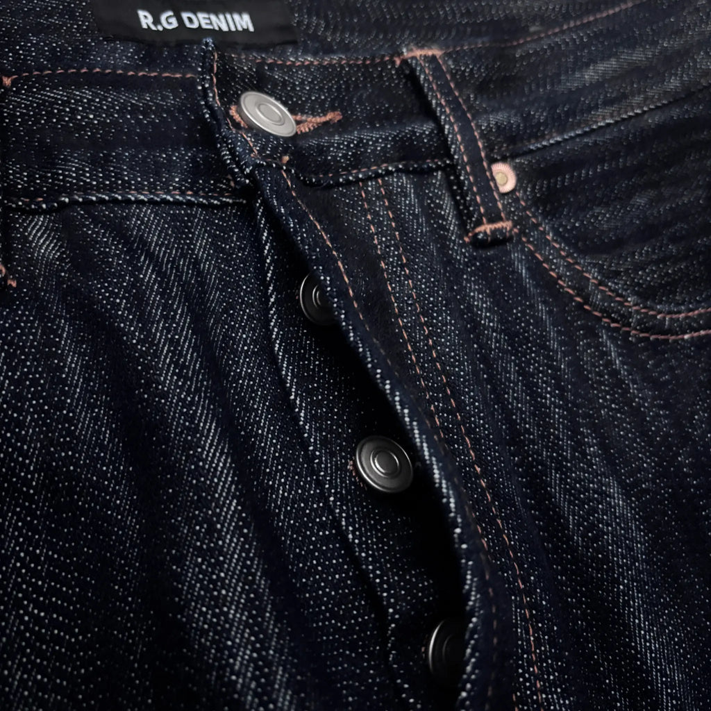 16oz Slubby One Wash Straight Selvedge Jeans | RG001-16A