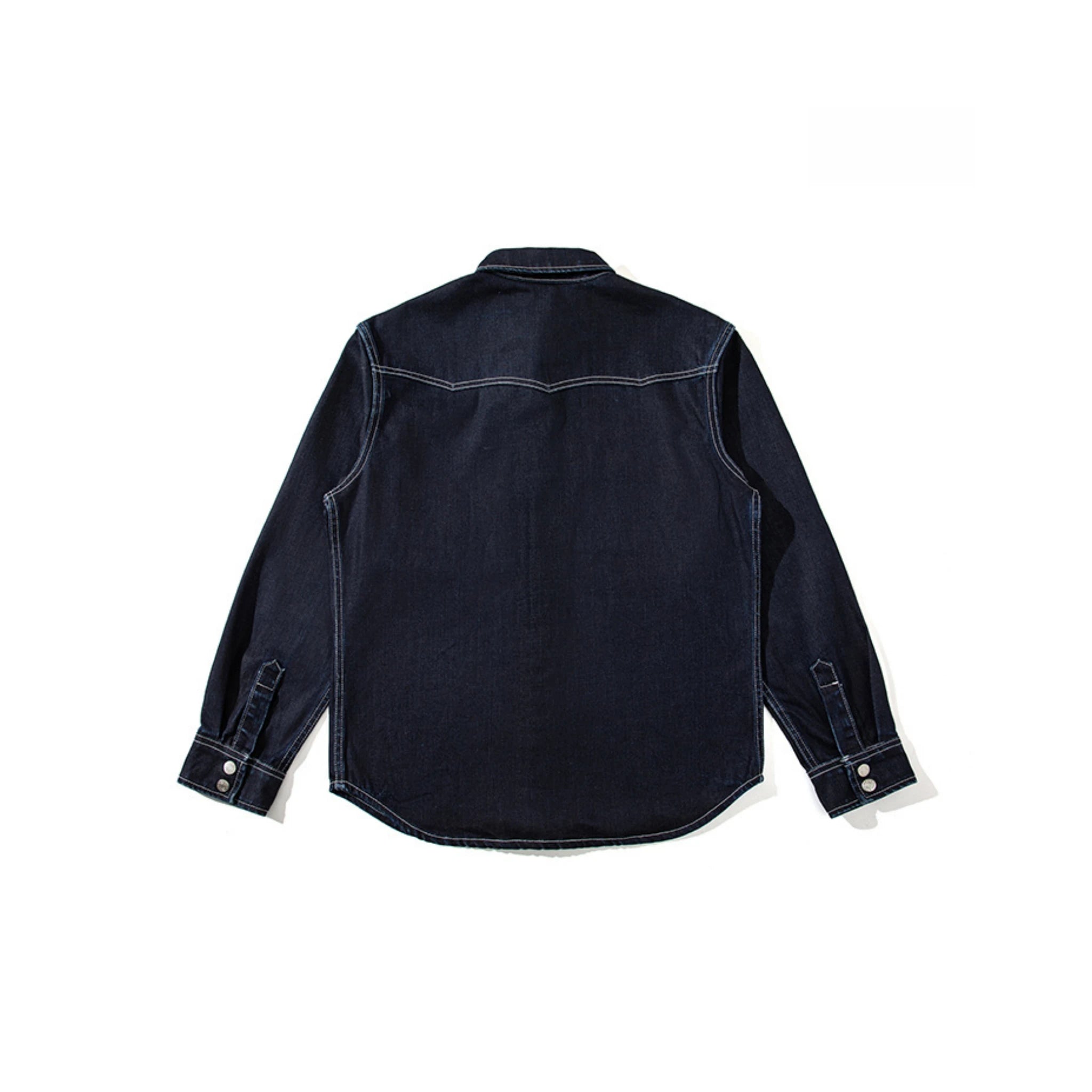 Chemise en denim western classique légère de 7 oz
