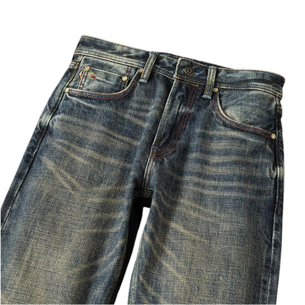 Heritage 20oz Selvedge Straight Jeans Vintage Blue