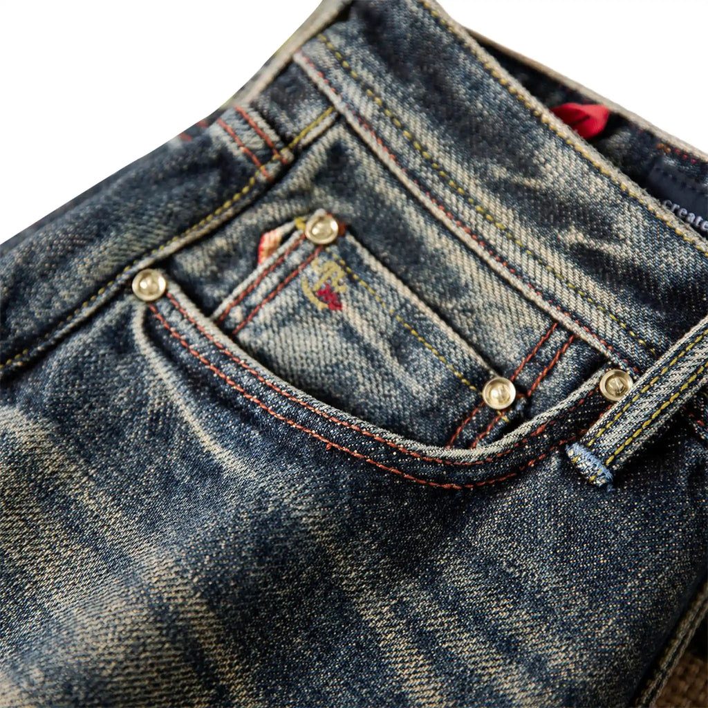 Heritage 20oz Selvedge Straight Jeans Vintage Blue
