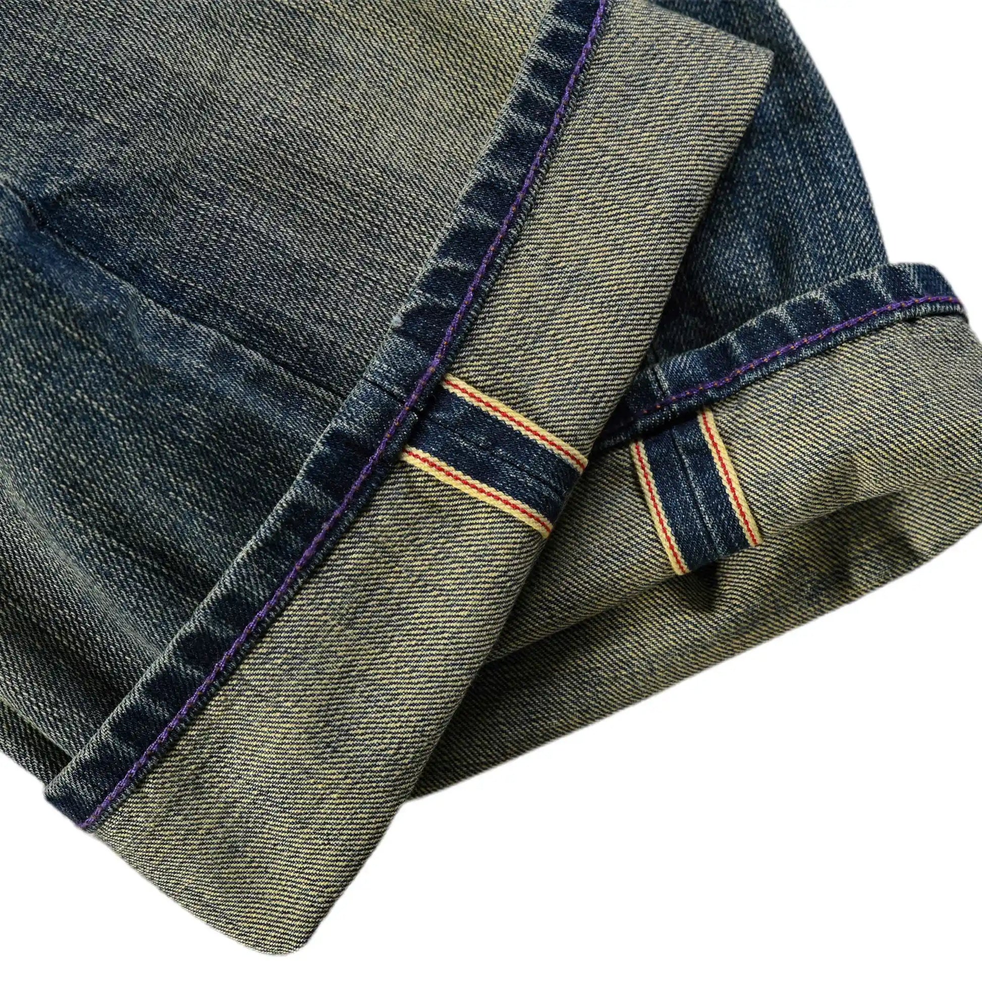 12oz Vintage Wash Selvedge Denim Shorts
