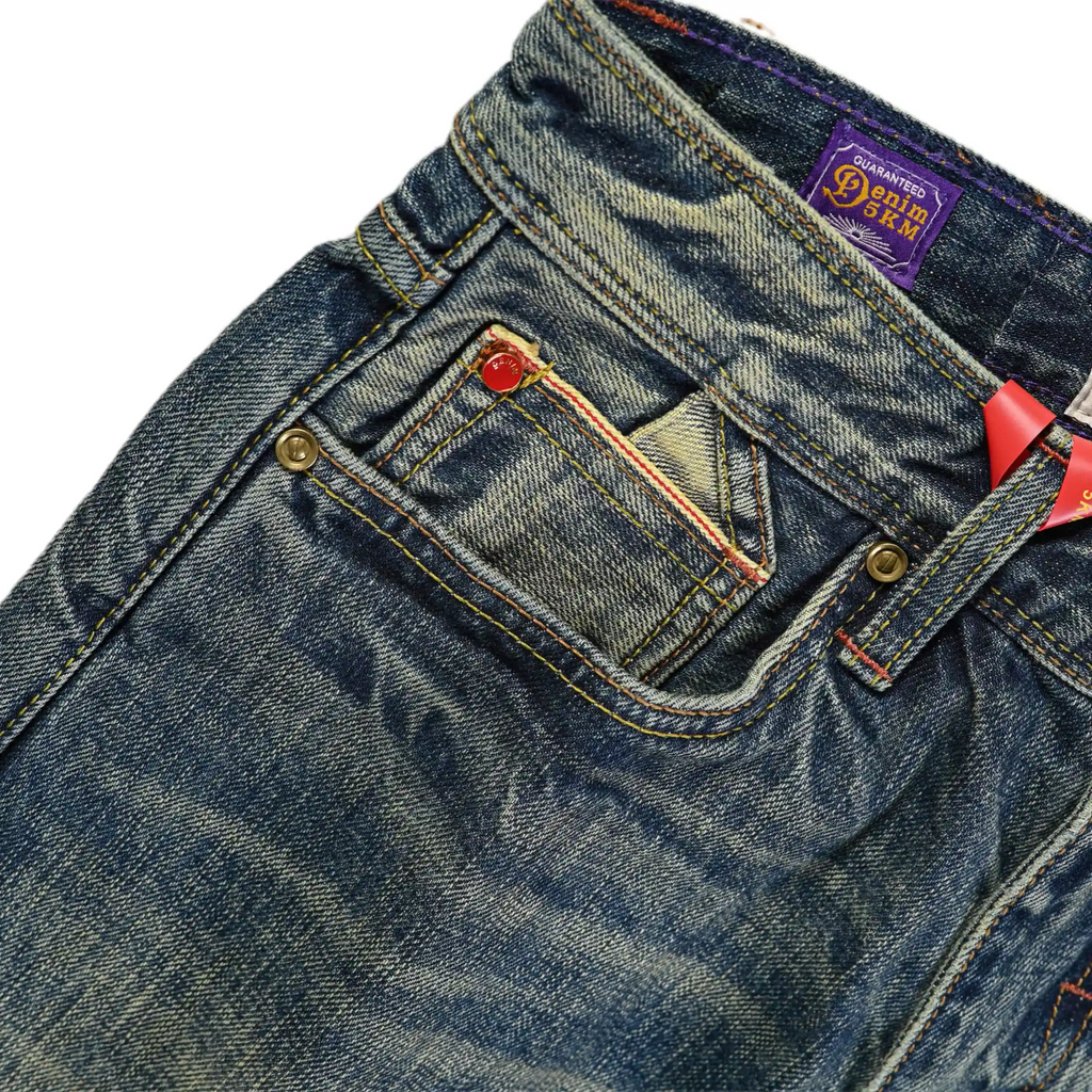 12oz Vintage Wash Selvedge Denim Shorts