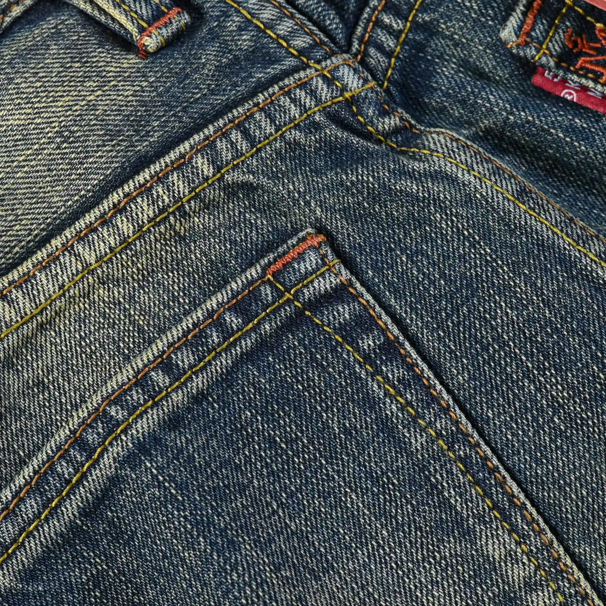 12oz Vintage Wash Selvedge Denim Shorts