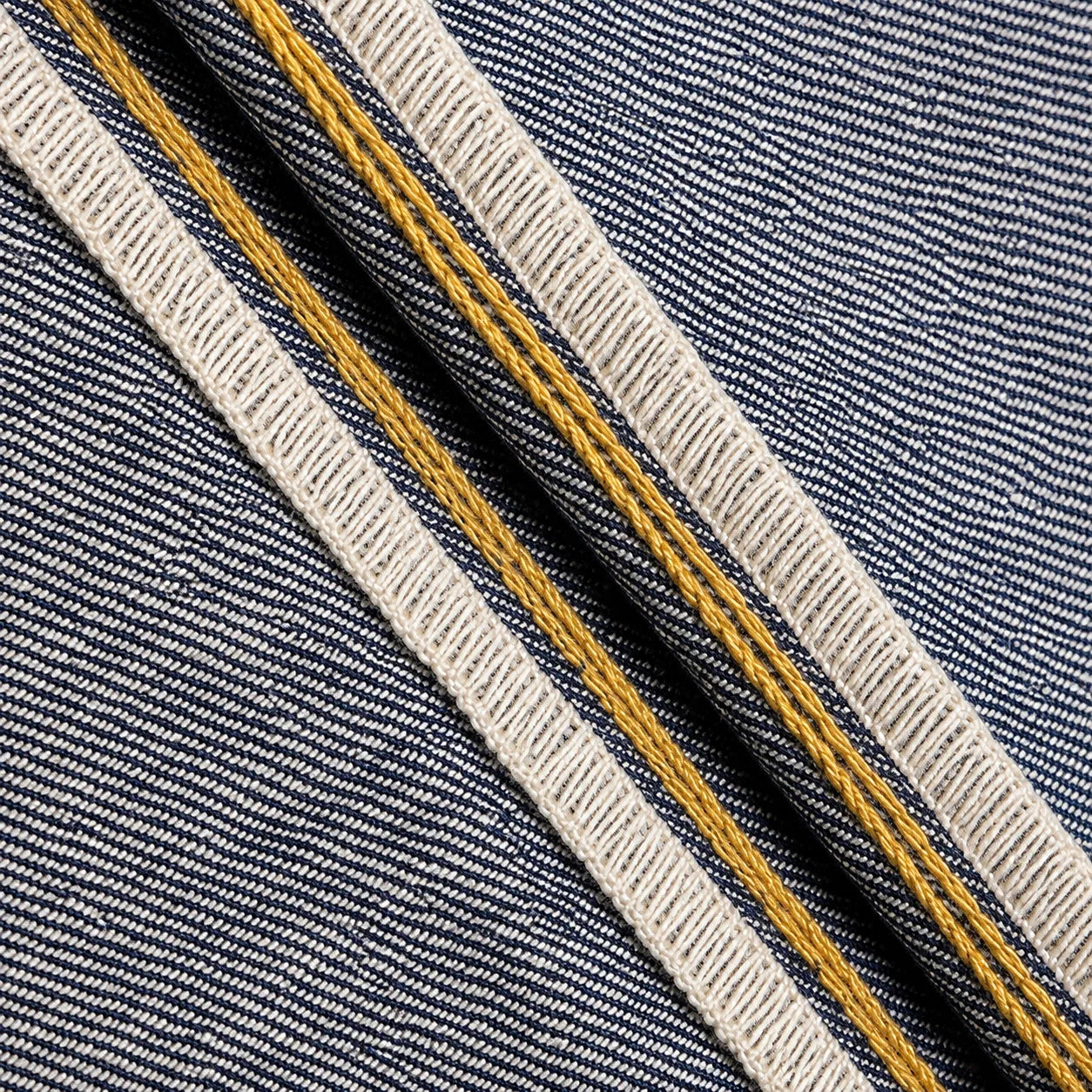 12oz WWII-Inspired Raw Selvedge Denim Jeans – High Rise Relaxed Straight Fit